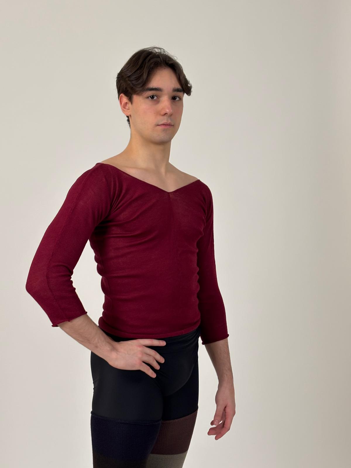 Top warmer wool London in lana merino