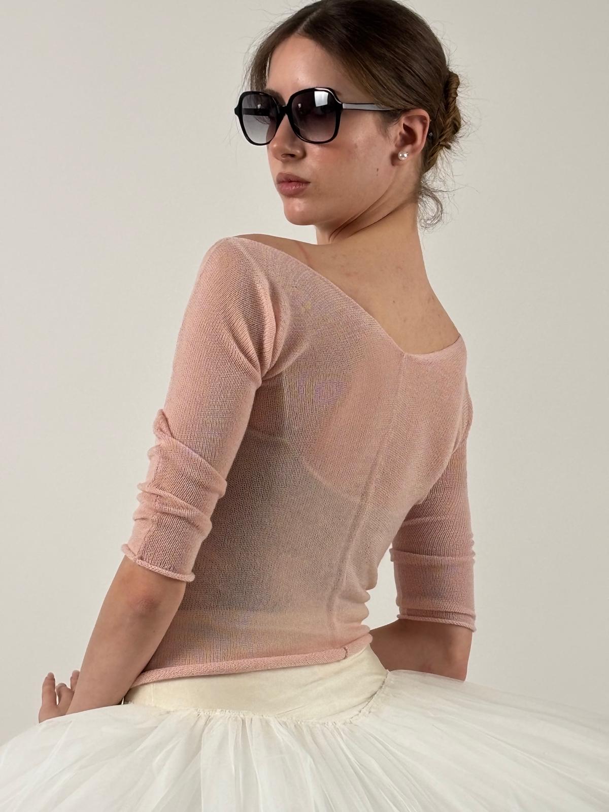Short corset wool Vienna in lana merino
